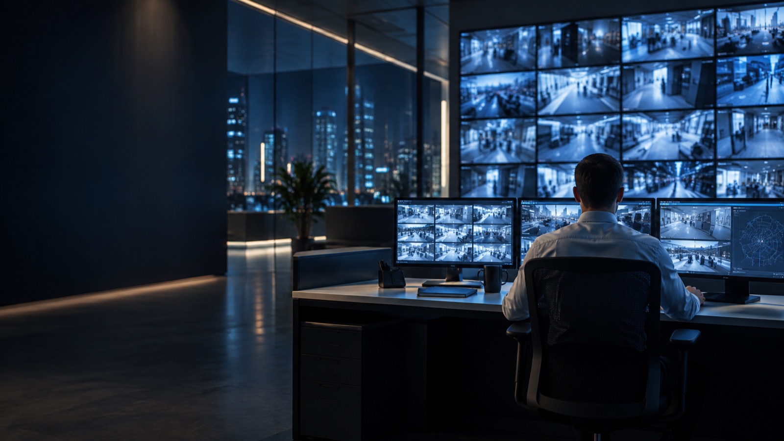 Illustrative AI Monitor Services environment